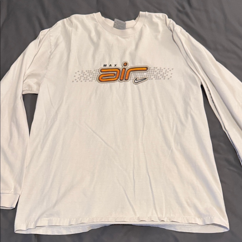 Nike Max Air White Long Sleeve Tee